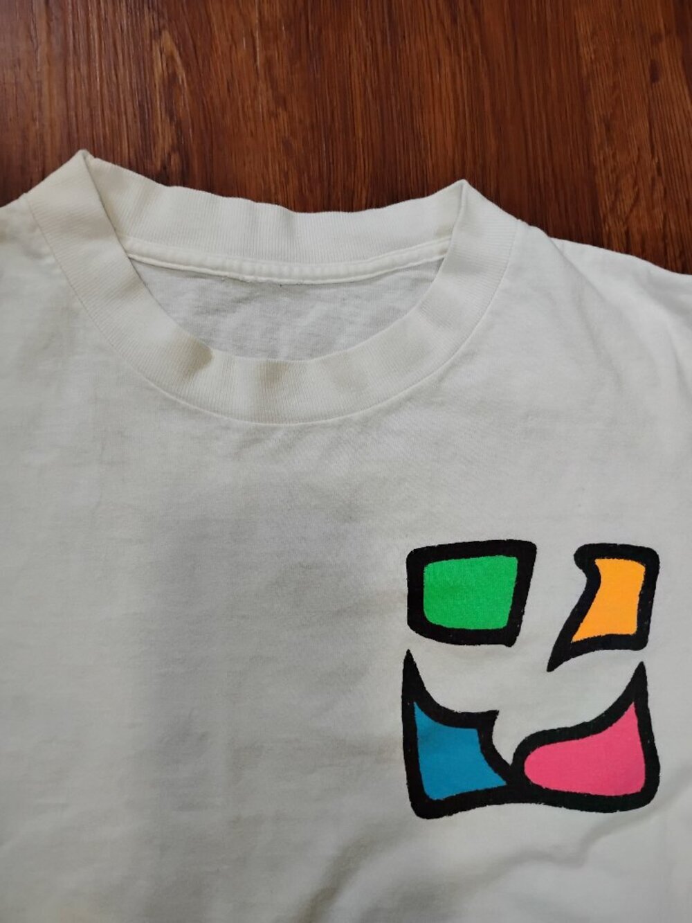 Vintage Living Epistles Christian Dove Jesus Neon T-Shirt